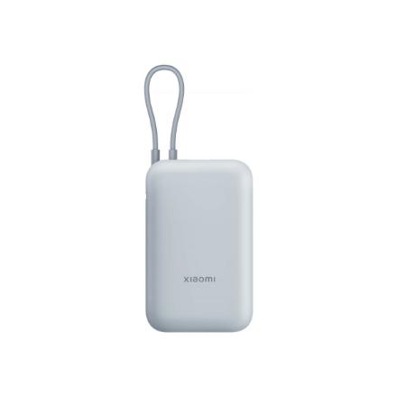 Xiaomi Power Bank (Integrated Cable) | 10000 mAh | USB-A/USB-C/USB-C cable | Ice Blue BHR9073GL