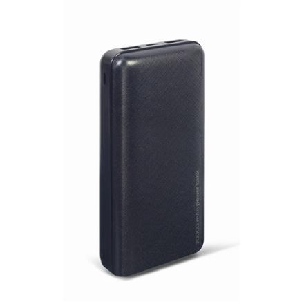 Gembird | Power Bank | PB20-02 | 20000 mAh | 2 x USB-AF | Black PB20-02