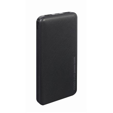 Gembird | Power Bank | PB10-02 | 10000 mAh | 2 x USB-AF | Black PB10-02