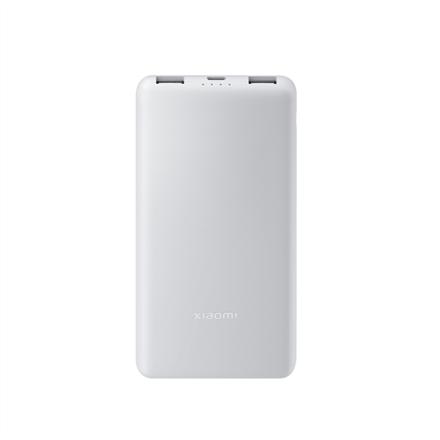 Xiaomi Power Bank - 10000 mAh - 22.5W - Lite - Three outputs: USB-C and two USB-A ports