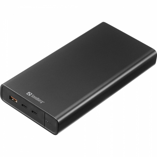 Sandberg 420-63 Powerbank 38400mAh 100W 2xUSB-A/USB-C Schwarz