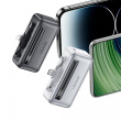 USAMS Powerbank 4500mAh 20W USB-C/Lightning silver