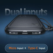 USAMS Powerbank PB56 10000mAh 2xUSB Black