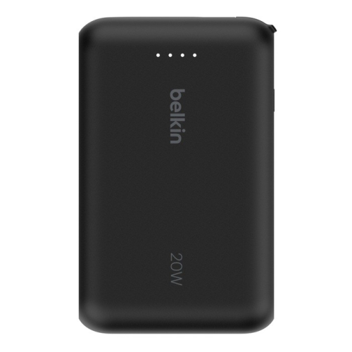 Belkin PowerBank BoostCharge 10k mAh 20w integrated cable-C, port-C, black
