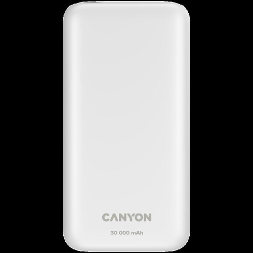 CANYON power bank PB-301 LED 30000 mAh PD 20W QC 3.0 White