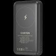 CANYON power bank PB-1001 10000 mAh PD 18W QC 3.0 Wireless 10W Black