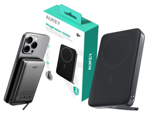 AUKEY PB-MS06 Qi2 Power Bank 10000mAh 30W MagSafe PD