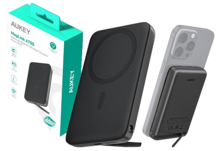 AUKEY PB-MS01 MagSafe P ower Bank 6700mAh 20W