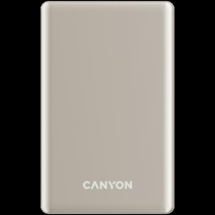 CANYON power bank OnPower 510 slim Magnetic 10000 mAh PD20W Beige
