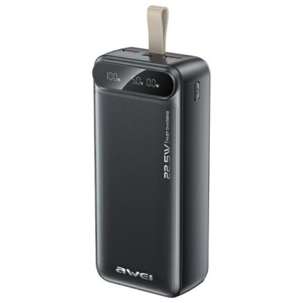 AWEI Powerbank 30000mAh 22,5W PA-12 black