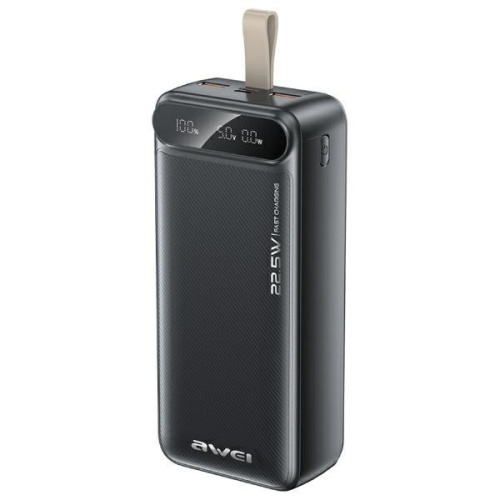 AWEI Powerbank 30000mAh 22,5W PA-12 black