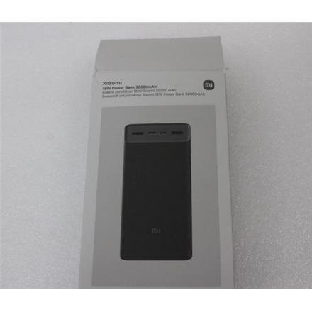 Taastatud. Xiaomi 18W Power Bank 30000mAh GL | Xiaomi | 18W Power Bank | 30000 mAh | USB-A/USB-C | Black | DEMO BHR9126GLSO