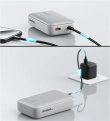 AUKEY PB-Y57 Frozen Whi te Mini Power Bank 2000