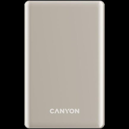 CANYON power bank OnPower 510 slim Magnetic 10000 mAh PD20W Beige