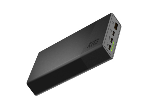 Green Cell Powerbank PowerPlay 20S 20000mAh 22,5W 3x USB-C 1x USB-A Must