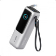 Anker Powerbank ZOLO 25000mAh 165W built-in USB-C cable silver