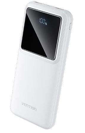 POWER BANK USB 10000MAH 22.5W/USB Valge FHKW0 VENTION