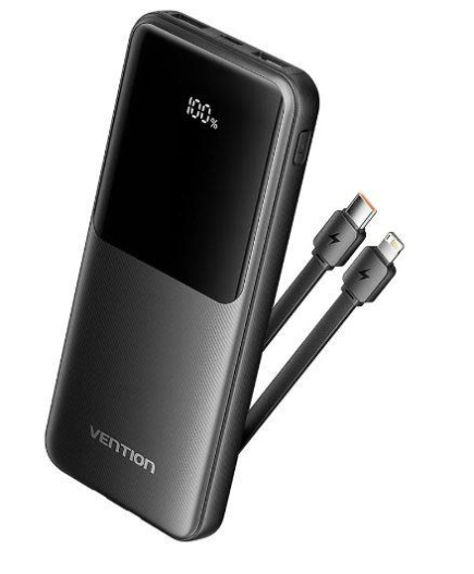 POWER BANK USB 10000MAH 22.5W/Must FHOB0 VENTION