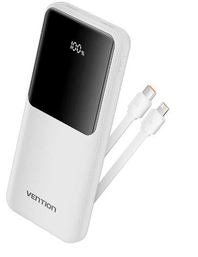 POWER BANK USB 10000MAH 22.5W/Valge FHOW0 VENTION