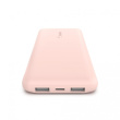 Belkin PowerBank 10 000mAh USB A & C 15W rose gold