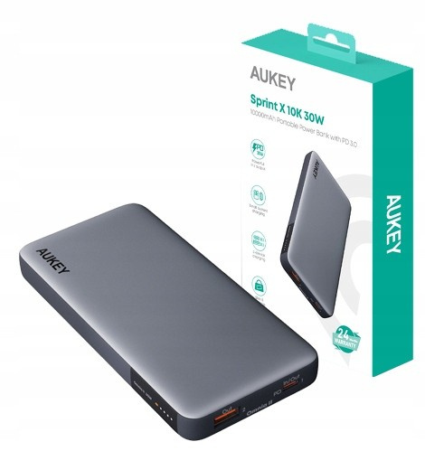 AUKEY Power Bank PB-Y41 10000mAh 30W 2xUSB PD 3