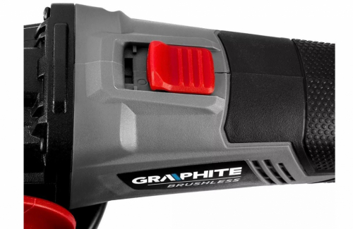 Graphite Energy+ 18V Li-Ion brushless cordless angle grinder 125 mm blade without battery