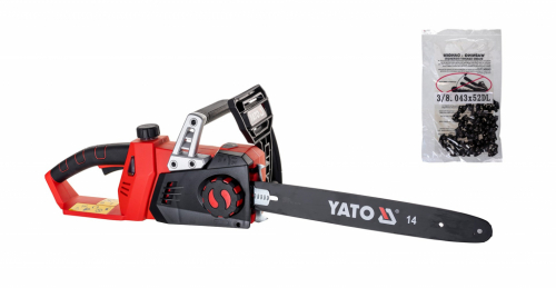 Yato YT-82813 chainsaw 4500 RPM Black, Red