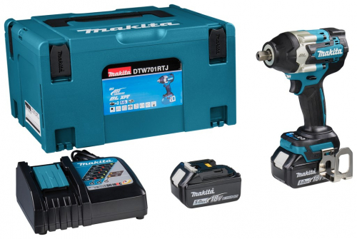 Makita DTW701RTJ power screwdriver/impact driver 1000 RPM Black, Blue