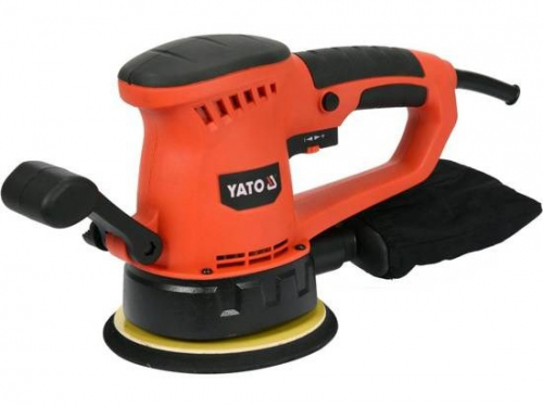 Yato YT-82207 portable sander Random orbital sander 13000 RPM Black, Orange 450 W