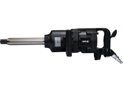 Yato YT-09615, Air ratchet wrench, Brushless, Black, Aluminium, 1/2