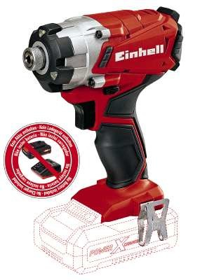 Einhell TE-CI 18/1 Li-solo Impact wrench Black, Grey, Red