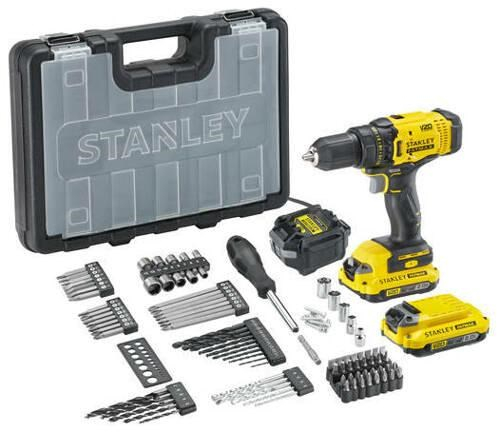 STANLEY V20 SCREWDRIVER SFMCD700D2A CASE +80ACC