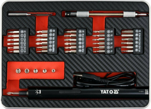 Yato YT-27930 power screwdriver/impact driver Black