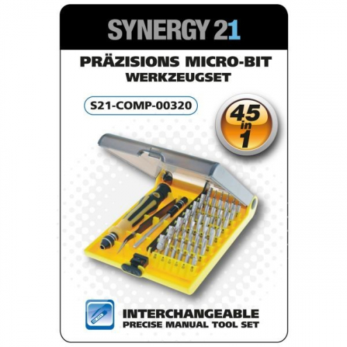 Synergy 21 Tools - elektrischer AKKU Schrauber Mini Schraubenzieher