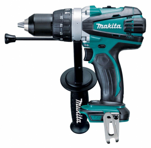 Makita DHP458Z drill Keyless 2000 RPM Black,Blue 2.3 kg