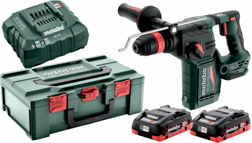 METABO. HAMMER KH 18 LTX BL 24 Q 2x4,0Ah LiHD METABOX