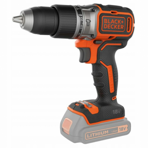 Brushless screwdriver18V, impact, 2 gears, 13 mm handle, 52