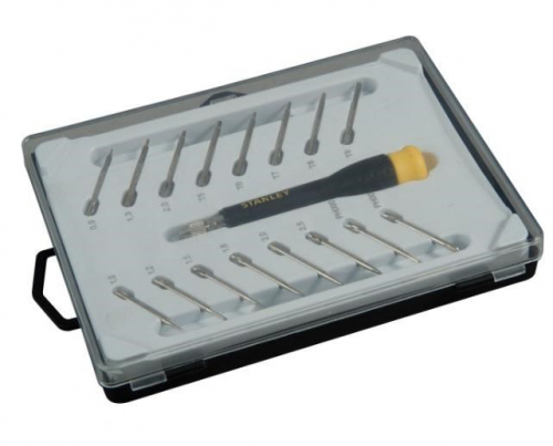 set of precision screwdrivers with interchangeable bits - 16 pcs.