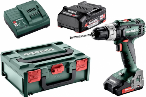 Metabo SB 18 L 450 RPM Keyless 1.6 kg Black, Green, Silver