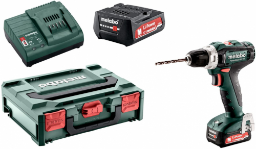 METABO. SCREWDRIVER BS 12 40/17Nm 2x2.0Ah