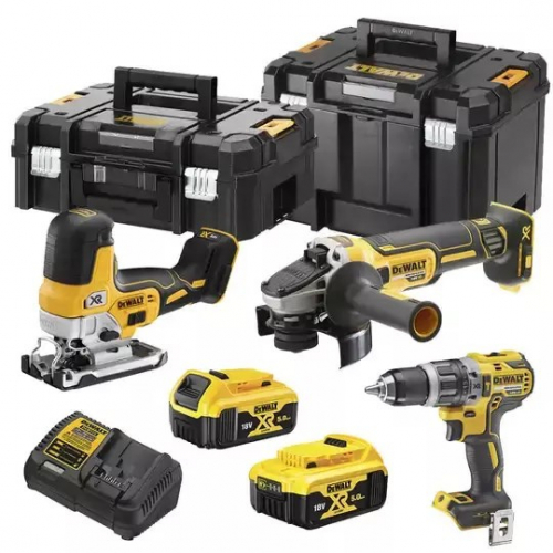 DEWALT COMBO SET 18V DCK329P2T (DCD796+DCG405+DCS335) 2x5.0Ah