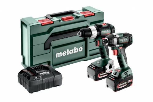 METABO. COMBO KIT 18V 2.8.8 (SB 18 LT BL + SSD 18 LT 200 BL) 2x5,2Ah METABOX 145