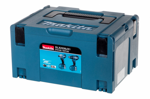 MAKITA 18V 3x5.0Ah MAKPAC Combo Kit DLX2339JX1