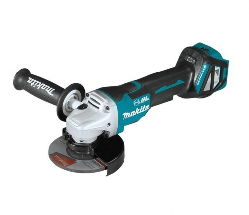 MAKITA ANGLE GRINDER 18V 125mm WITHOUT BATTERIES AND CHARGE. REG. REV. BLDC SUITCASE MAKPAC DGA517ZJ