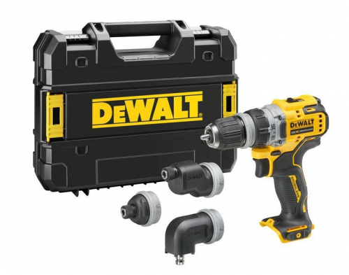 DEWALT.WKRĘTARKA 12V DCD703NT 57Nm BEZ AKU. I ŁAD. WYMIENNE GŁOWICE