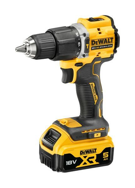 DEWALT IMPACT DRILL DRIVER 18V DCD100YP2T 68Nm 2x5.0Ah TSTAK LIMITED