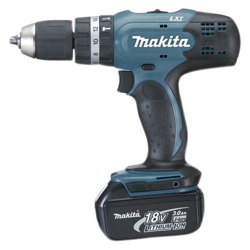 Makita DHP453RFE drill Keyless Black,Blue 1.8 kg