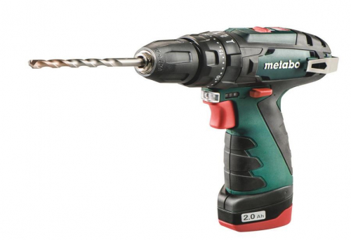 METABO IMPACT DRILL DRIVER 10.8V 34/17Nm 2x2.0Ah LI-ION POWERMAXX SB BASIC