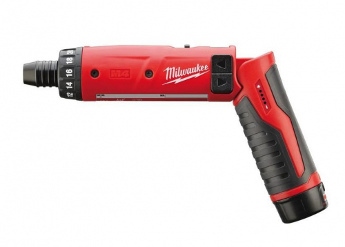 MILWAUKEE. AKUM SCREWDRIVER. M4D-202B M4C 2x2.0Ah