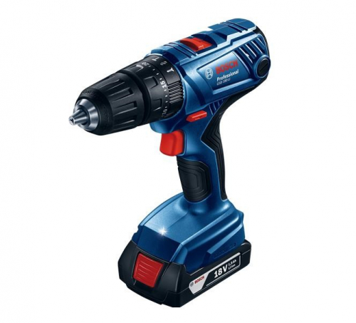 BOSCH IMPACT DRILL DRIVER 18V 54/21Nm 2x2.0Ah LI-ION GSB 180-LI